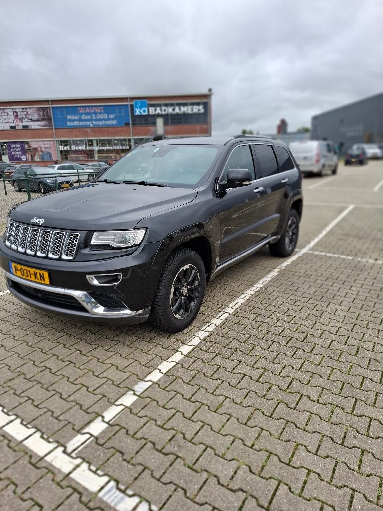Jeep Grand Cherokee 3.0 CRD V6 184KW AUT 2017 Zwart, Auto's, Automaat, Diesel, Vierwielaandrijving, Particulier