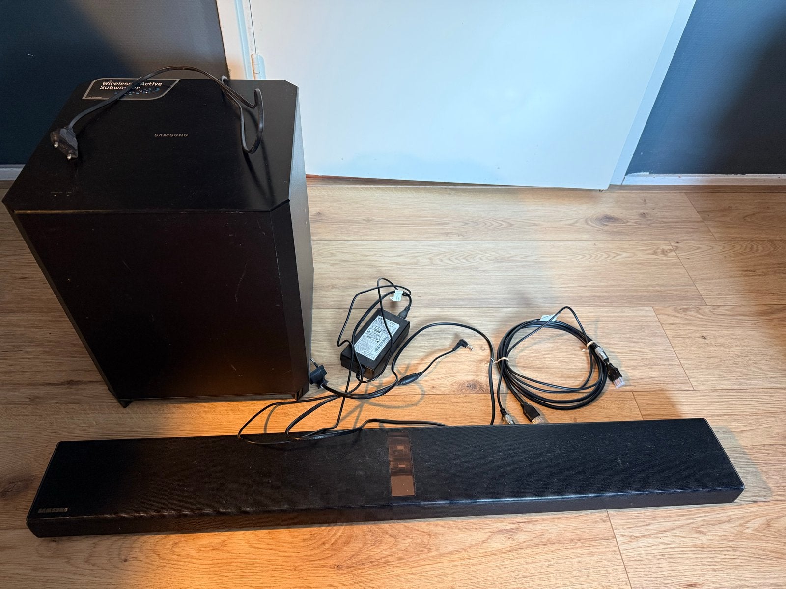 Samsung Soundbar HW-H750 met subwoofer, Ophalen of Verzenden, Bluetooth, Gebruikt
