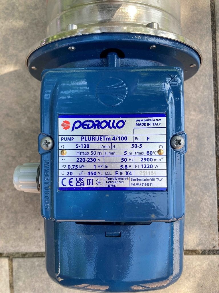 pomp, beregeningspomp, Ophalen, Zo goed als nieuw
