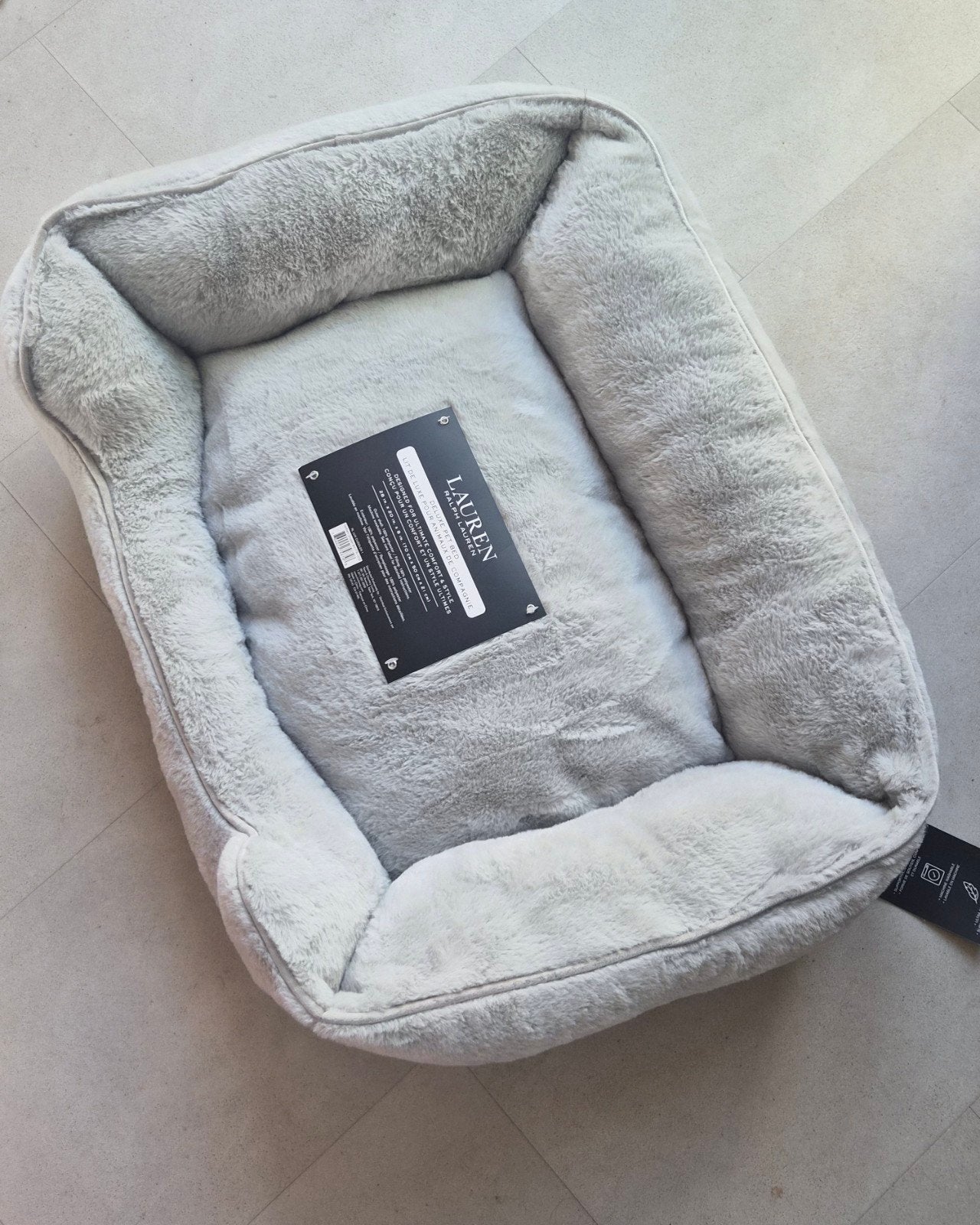 Ralph lauren velours velvet hondenmand nieuw, Dieren en Toebehoren, Ophalen of Verzenden, Nieuw