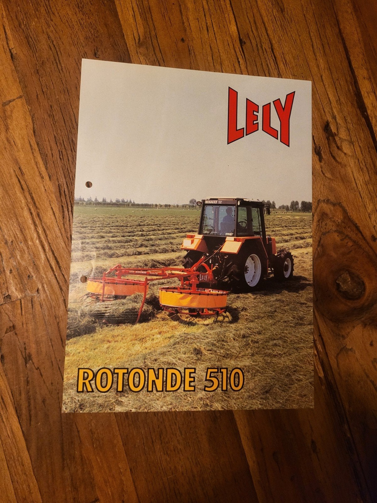 tractor folder Lely ROTONDE 510 hark, Ophalen of Verzenden, Zo goed als nieuw
