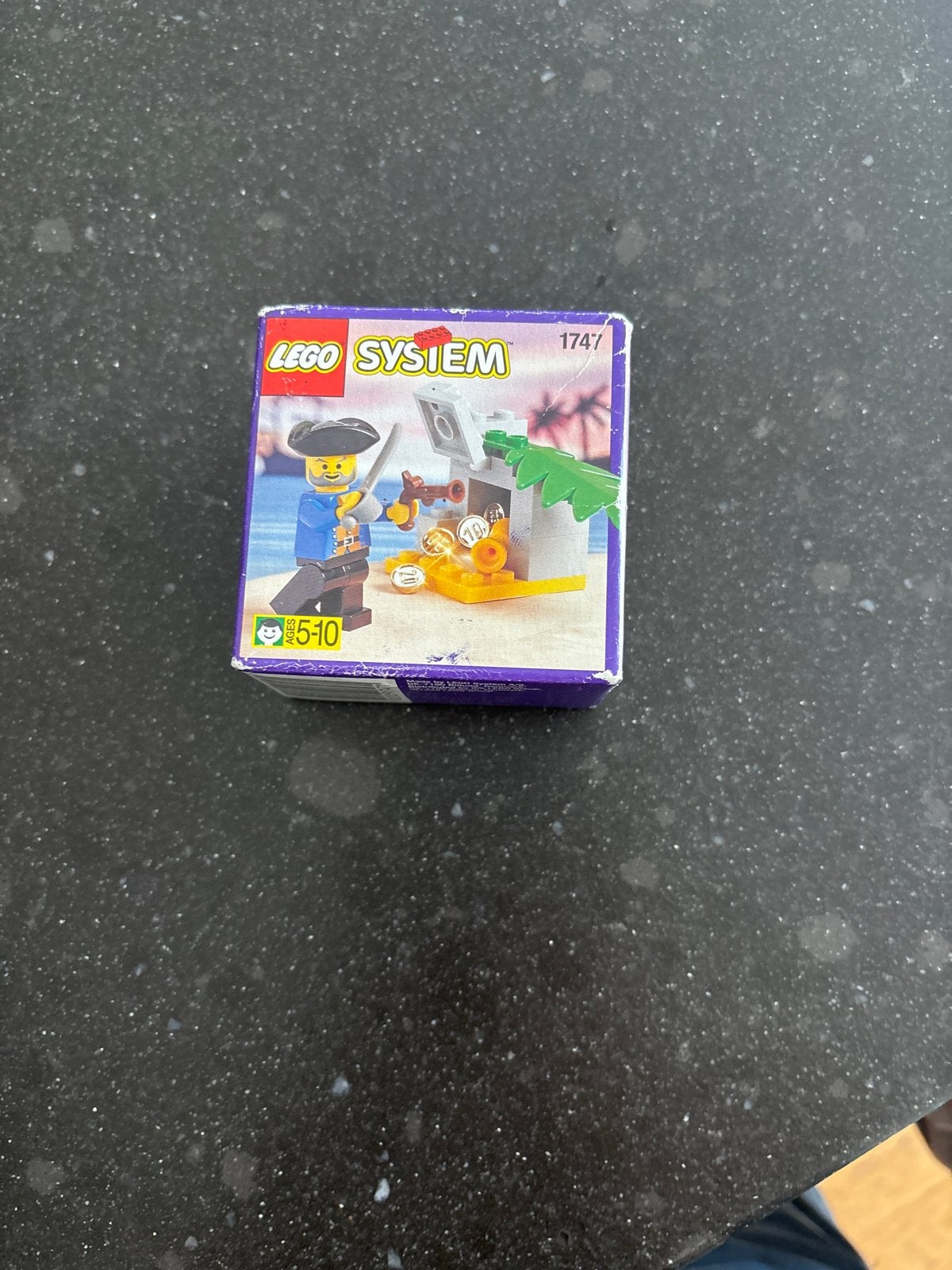 Lego System 1747 Pirates Treasure Chest (1994), Lego, Zo goed als nieuw, Compleet, Complete set