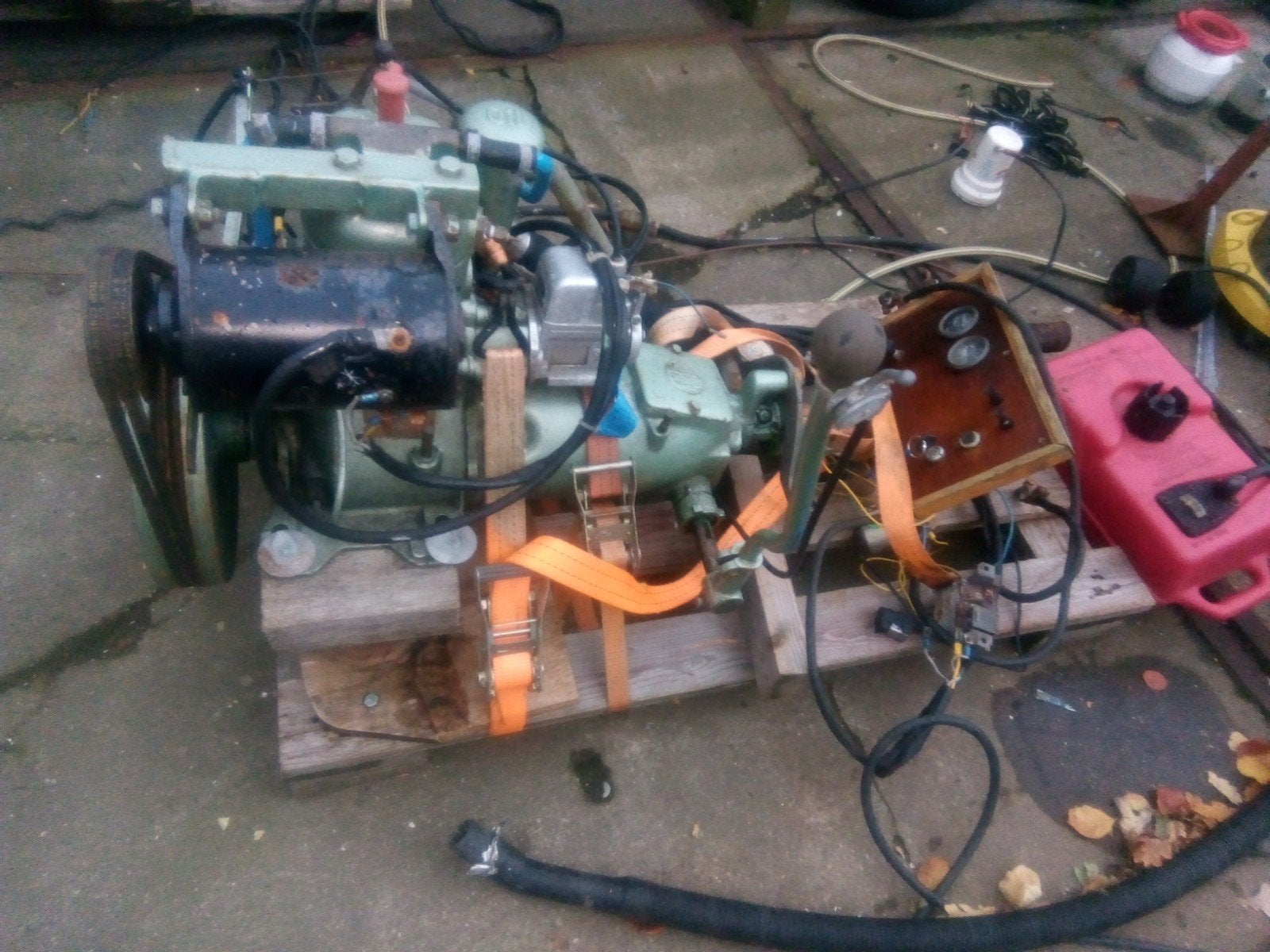 Albin 011 binnenboordmotor onderdelen, Ophalen, Gebruikt, Benzinemotor