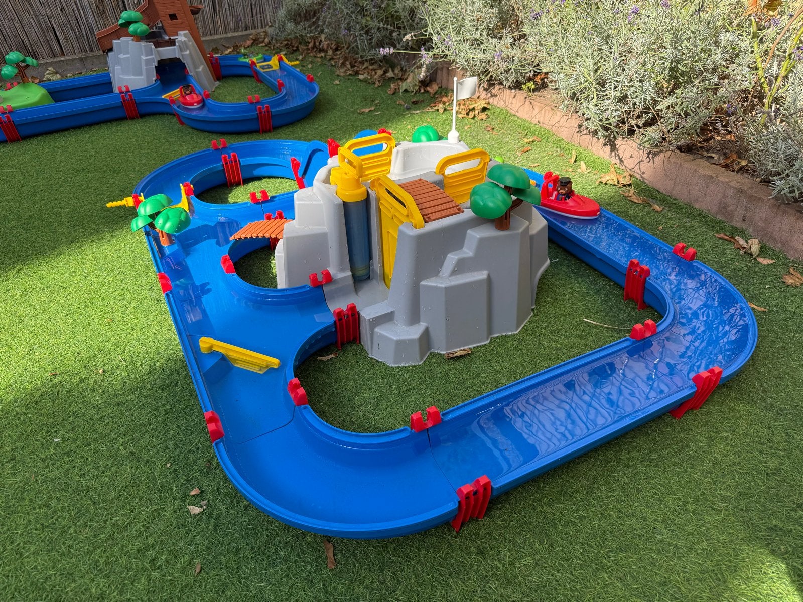Aquaplay Waterbaan Set: AdventureLand & MountainLake, Ophalen, Gebruikt
