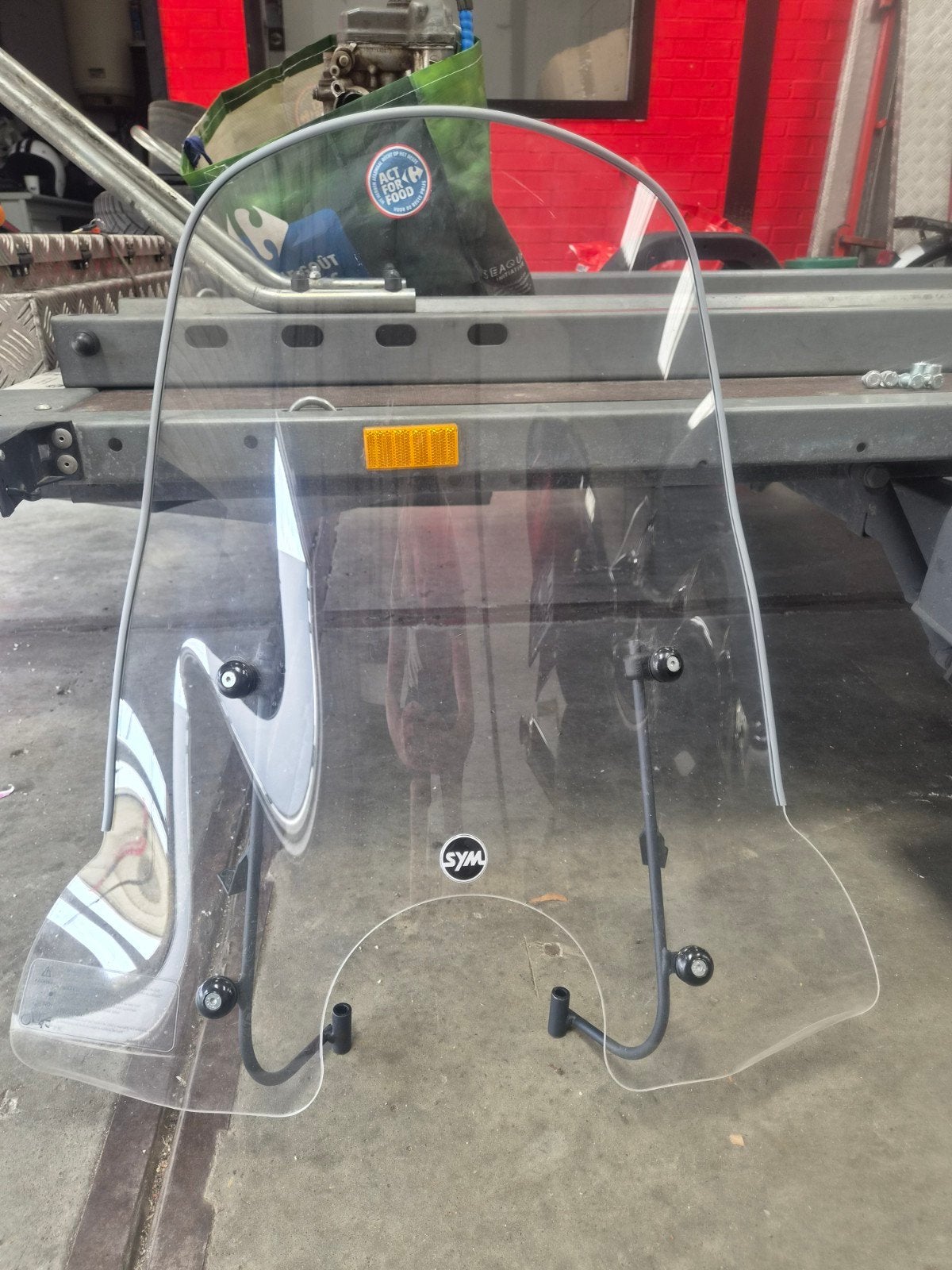 Windscherm sym fiddle 2 compleet., Ophalen, Overige typen