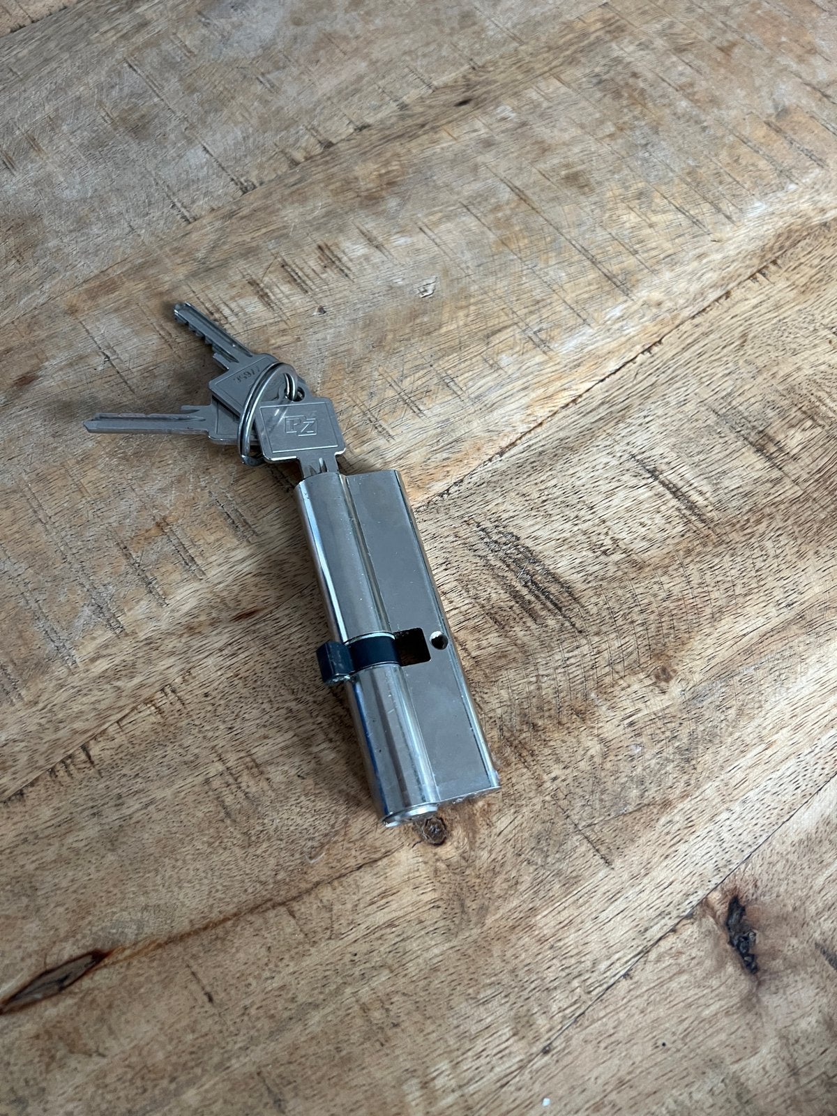 BKS cilinderslot met 3 sleutels, nieuw 10cm 6/4, Doe-het-zelf en Verbouw, Ophalen of Verzenden, Nieuw, Overige materialen, Slot