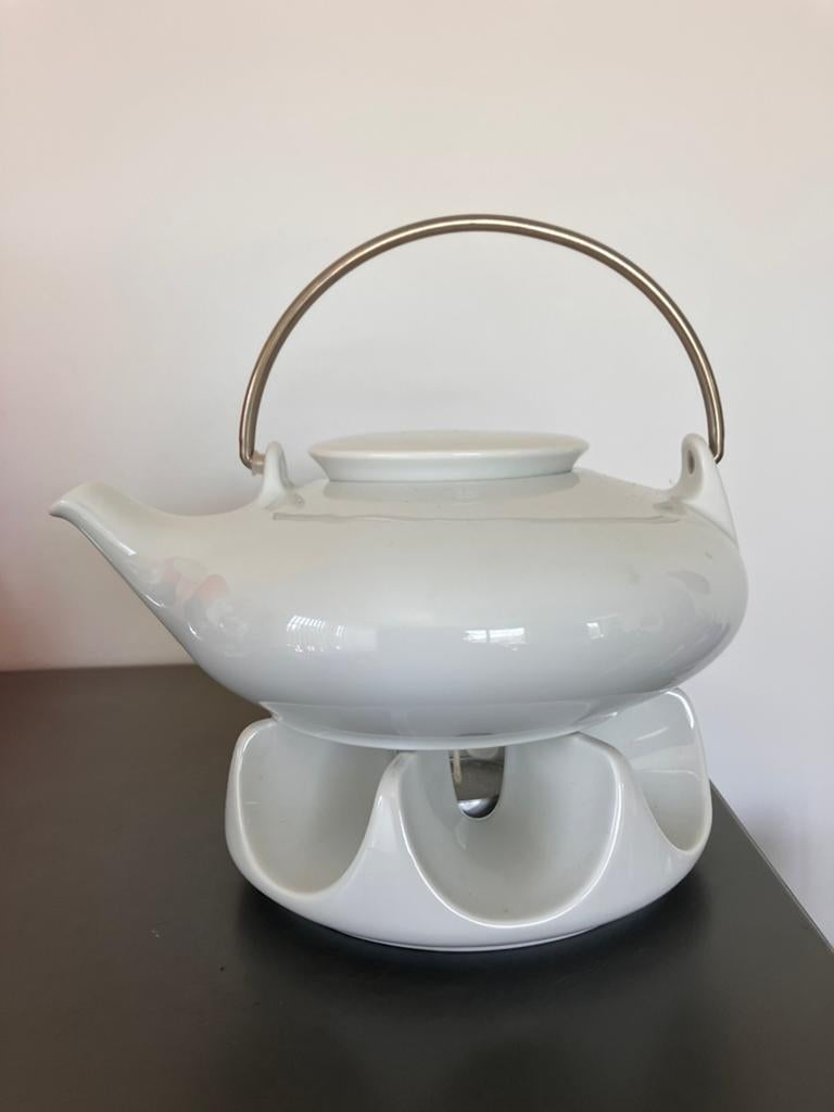ARZBERG porseleinen theepot TUNIS met warmhouder, Huis en Inrichting, Ophalen of Verzenden, Zo goed als nieuw