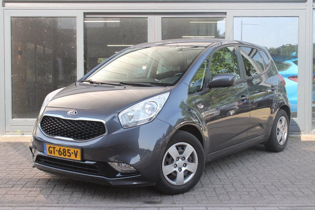 Kia Venga 1.6 CVVT DynamicLine | Cruise-Control | Telefoonvo, Auto's, Kia, Gebruikt, 4 cilinders, 1197 kg, Origineel Nederlands