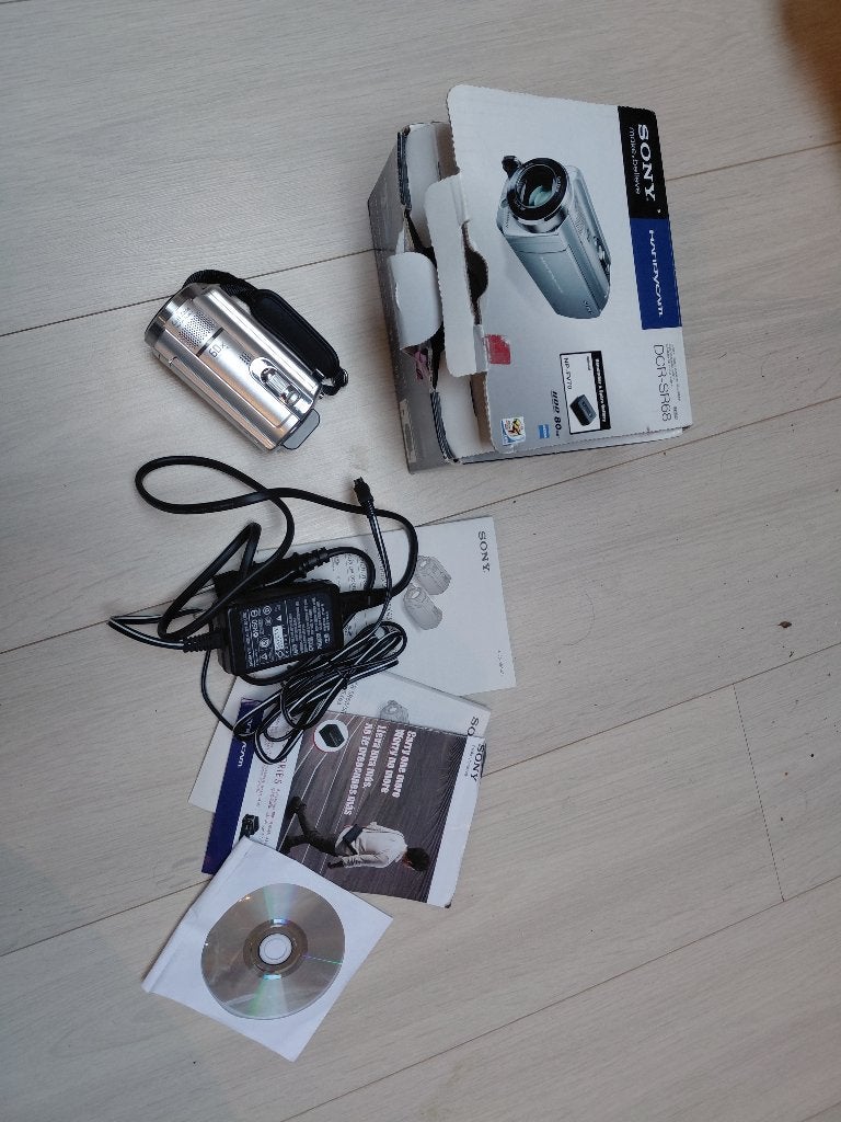 Sony DCR SR68 handycam, Gebruikt, 20x of meer, Overige soorten, Ophalen of Verzenden