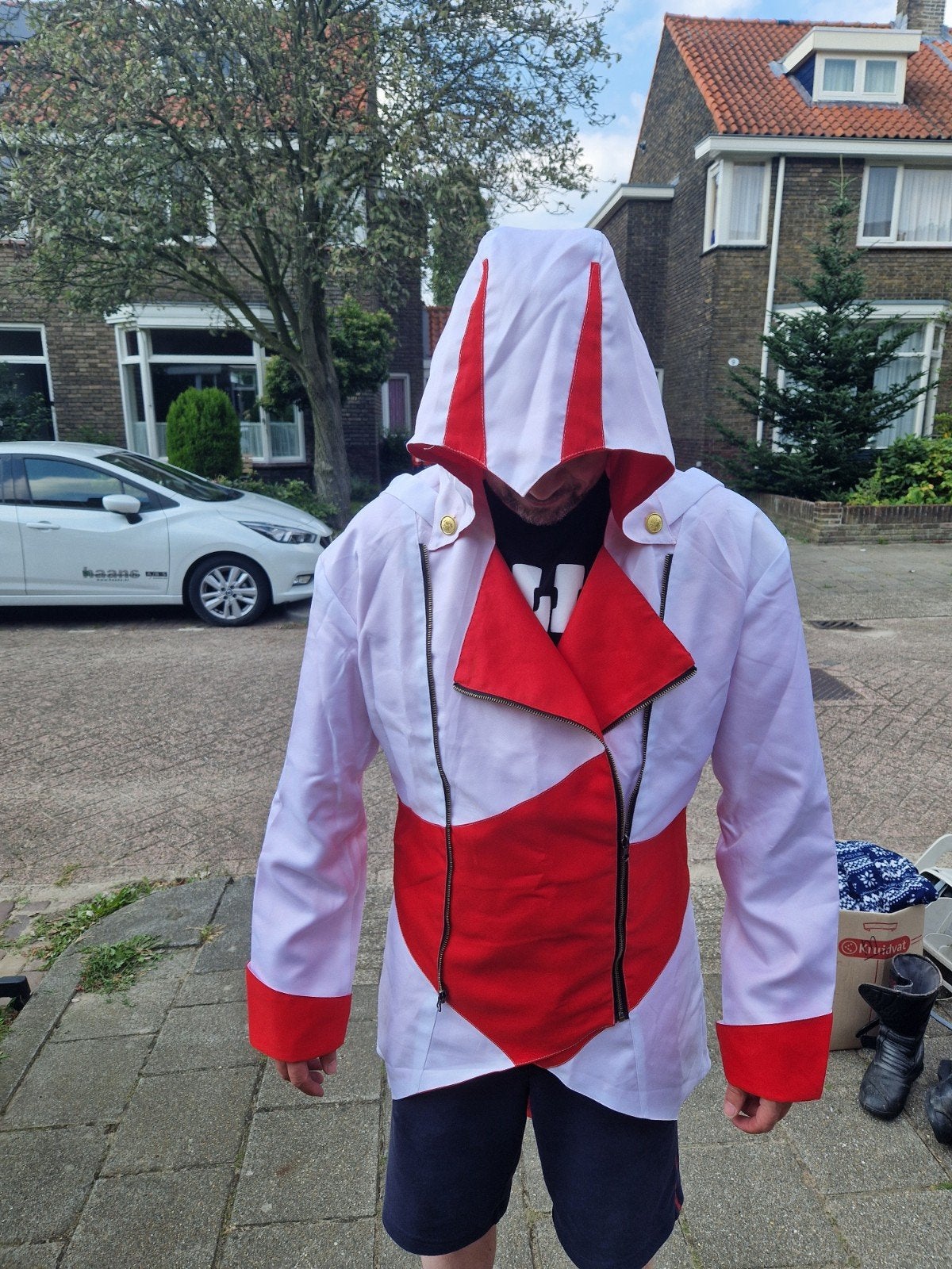 Assassin's Creed Cosplay Kostuum Heren L/XL - Nooit gebruikt, Maat 52/54 (L), Carnaval, Nieuw, Ophalen of Verzenden