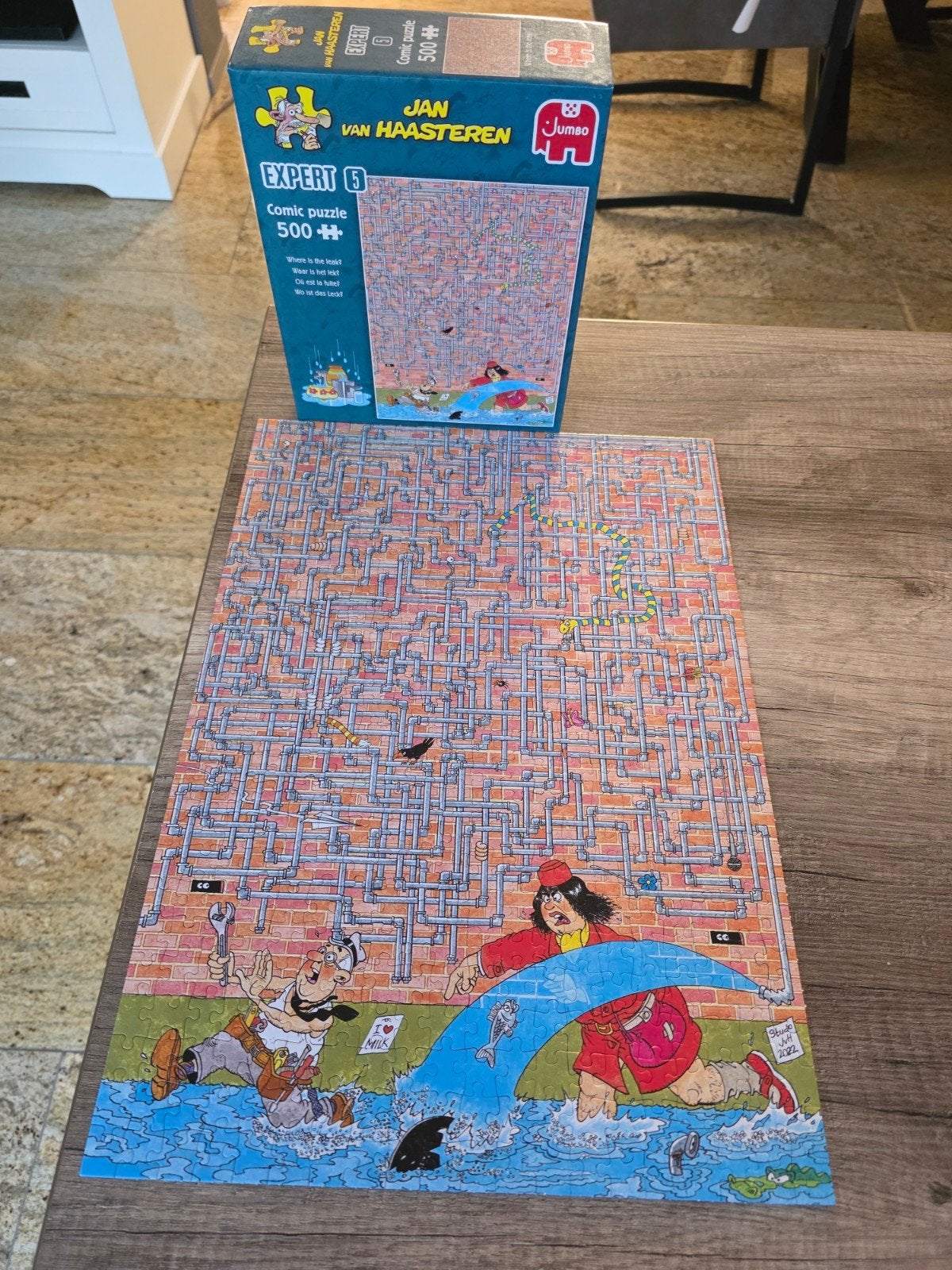 Jan van Haasteren Expert 5 Comic Puzzel 500+ stukjes, Ophalen of Verzenden, 500 t/m 1500 stukjes, Zo goed als nieuw, Legpuzzel