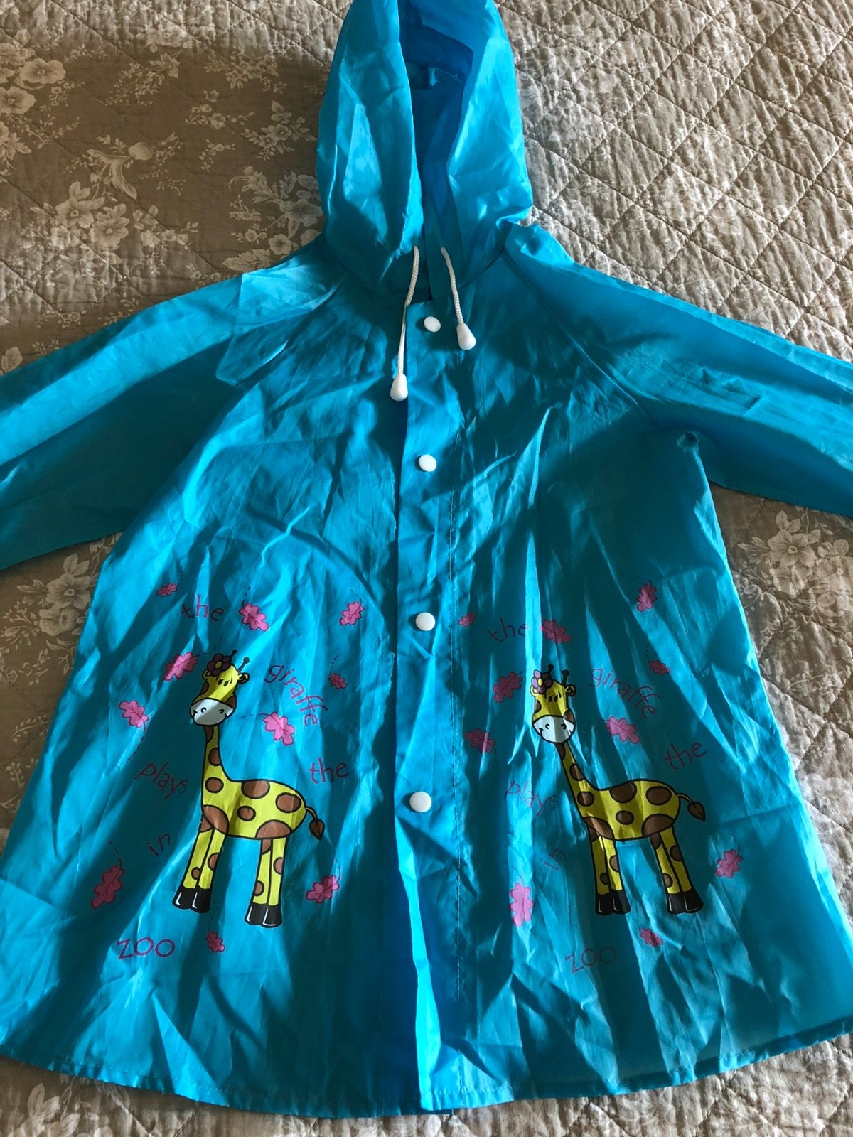 Regenjas, maat 92-98, Kinderen en Baby's, Kinderkleding | Maat 92, Ophalen of Verzenden, Zo goed als nieuw, Meisje, Jas