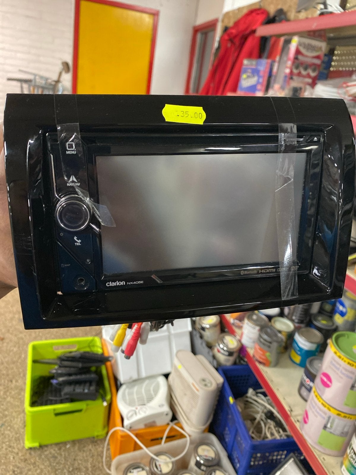 Clarion NX405E Navigatiesysteem met touchscreen, Auto diversen, Ophalen, Gebruikt