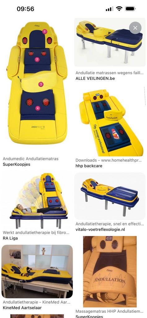 Andulatie matras, Sport en Fitness, Massageproducten, Ophalen of Verzenden, Zo goed als nieuw, Massagetafel