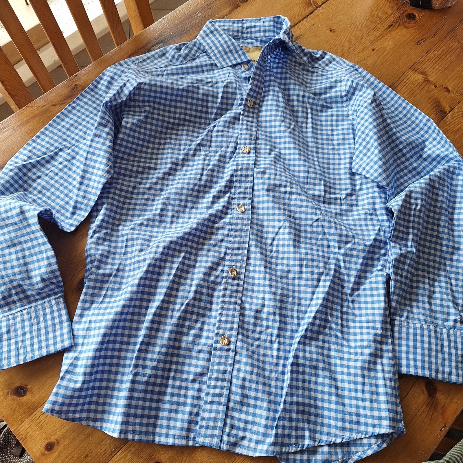 Tiroler blouse Oktoberfest - Maat L, Ophalen of Verzenden, Zo goed als nieuw, Kleding