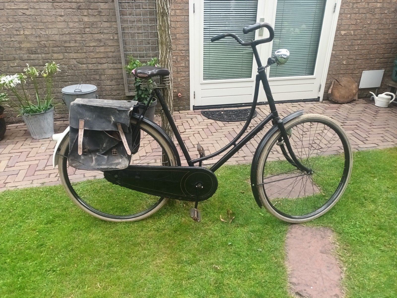 Zeldzame Gazelle omafiets uit 1931 - Oldtimer, Fietsen en Brommers, Ophalen, Terugtraprem, 56 cm of meer, Zo goed als nieuw