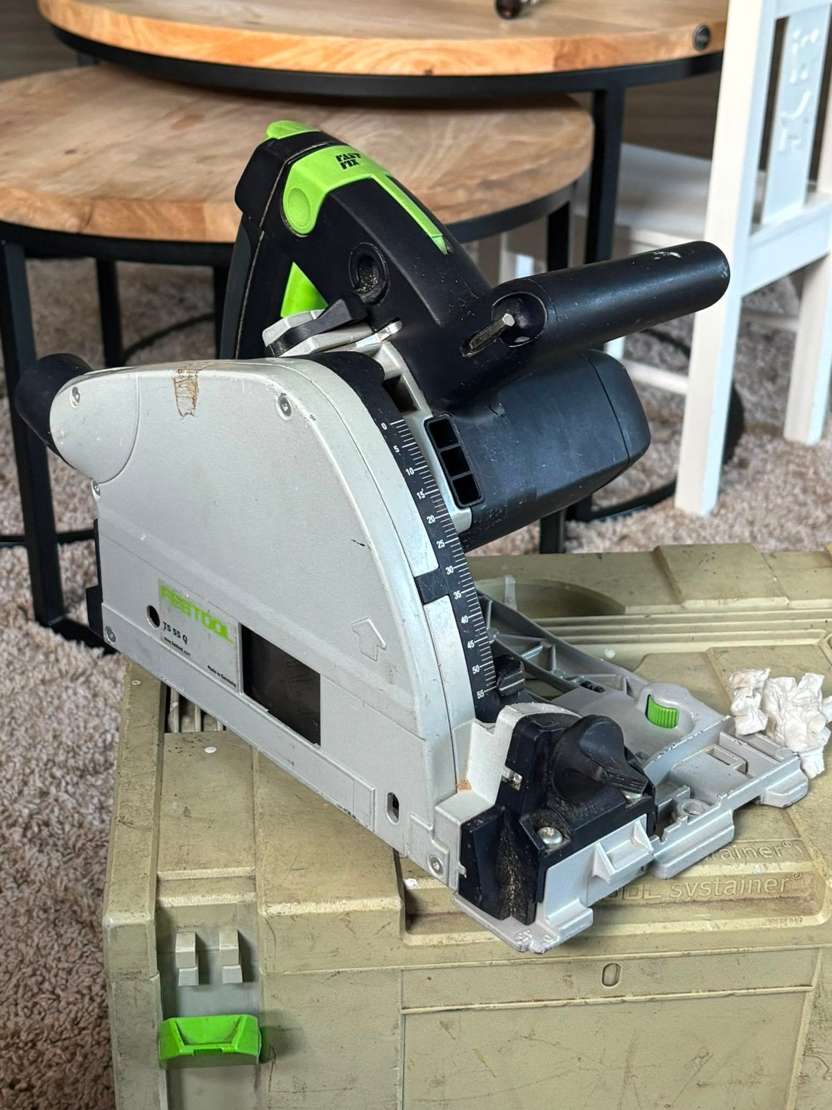 Festool invalzaag, nette machine, Ophalen, Gebruikt, Invalzaag, 600 tot 1200 watt