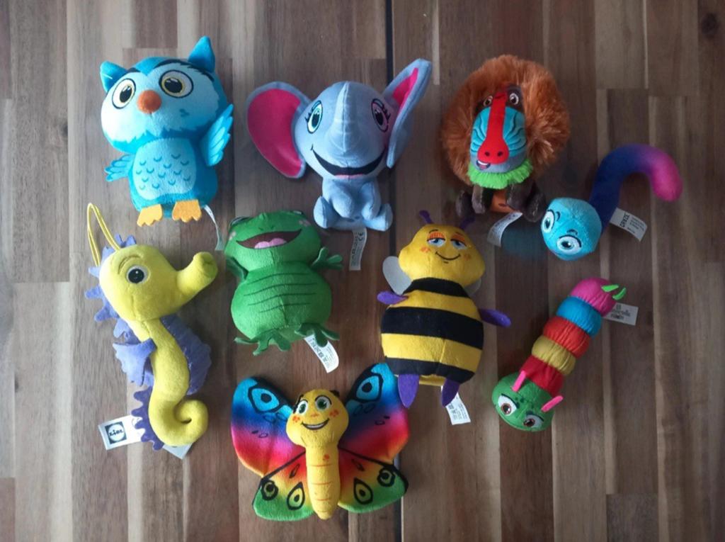 Lidl knuffels., Ophalen of Verzenden, Nieuw, Overige typen