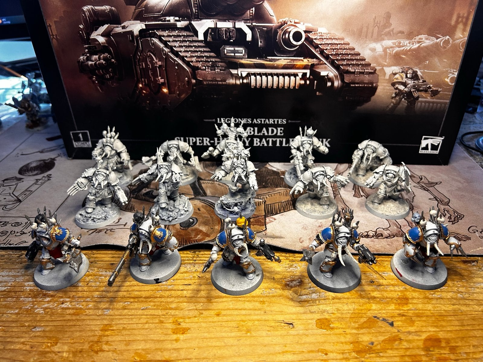 Warhammer 40K Chaos Terminators Chaos Space Marines, Hobby en Vrije tijd, Wargaming, Ophalen of Verzenden, Gebruikt, Warhammer 40000