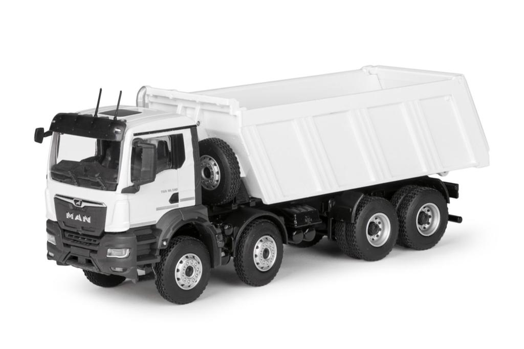 MAN TGS 4 ACHS MEILLER KIPPER 1:50, Hobby en Vrije tijd, Modelauto's | 1:50, Ophalen of Verzenden, Nieuw, Bus of Vrachtwagen, Conrad
