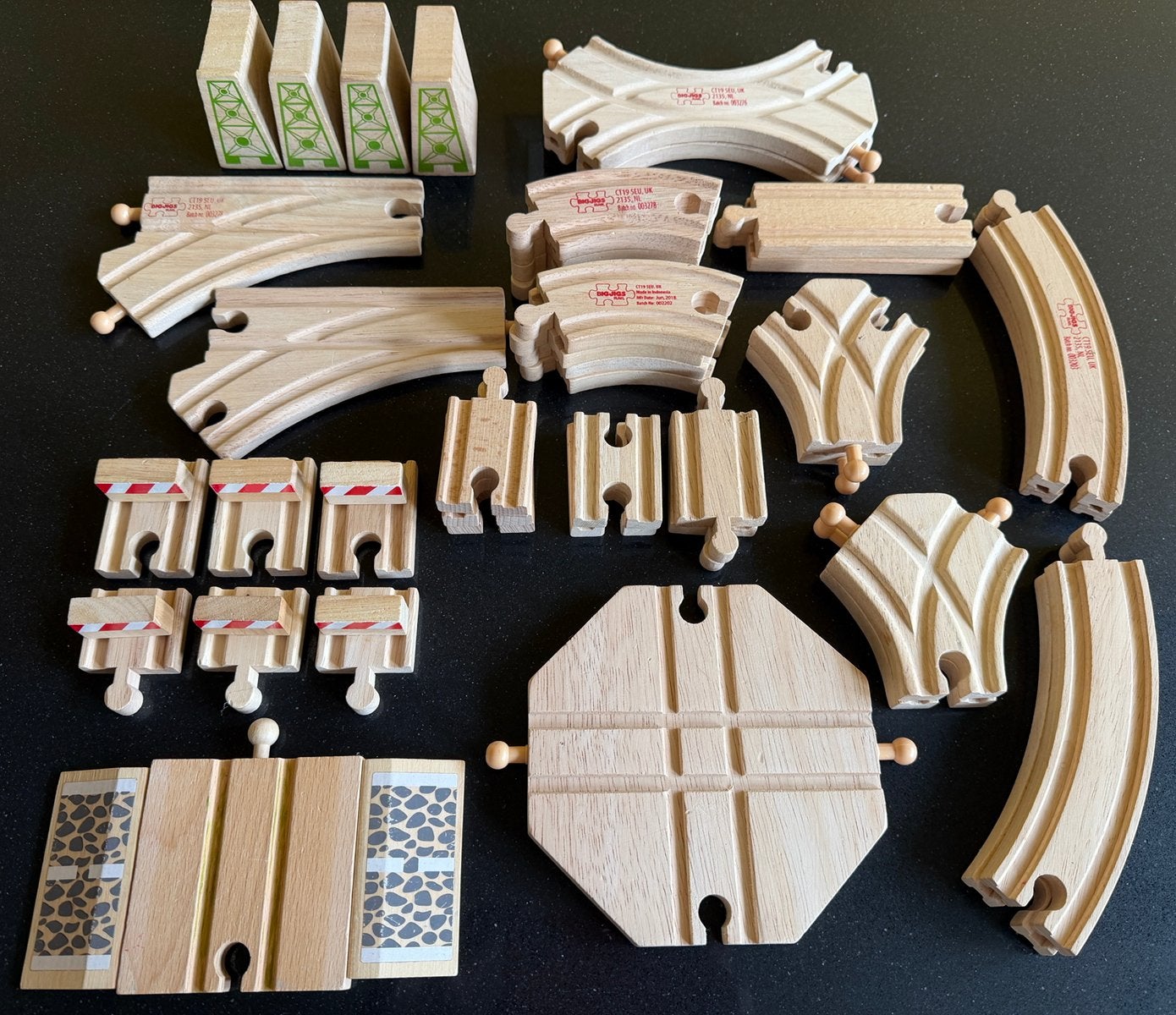 BigJigs onderdelen voor houten treinbaan, Ophalen of Verzenden, Gebruikt