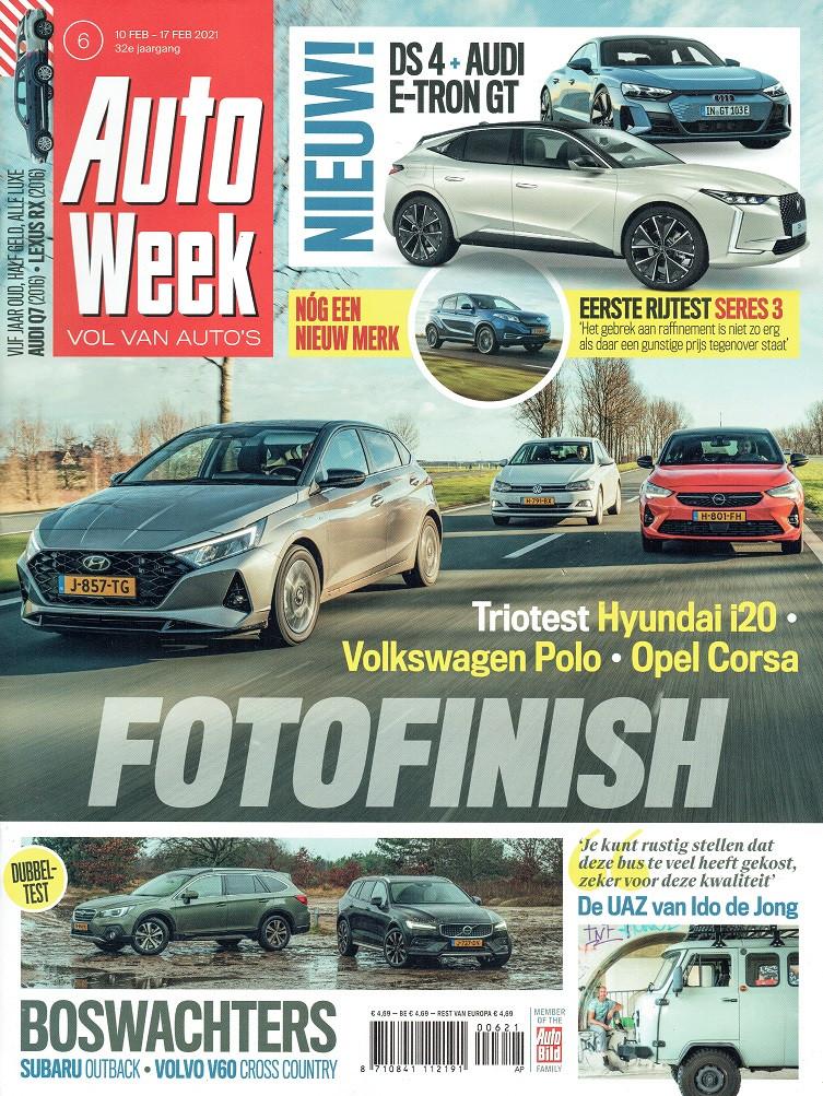Autoweek 2021 nr. 6 (o.a. Opel Corsa & Volkswagen Polo), Boeken, Verzenden, Gelezen, Algemeen