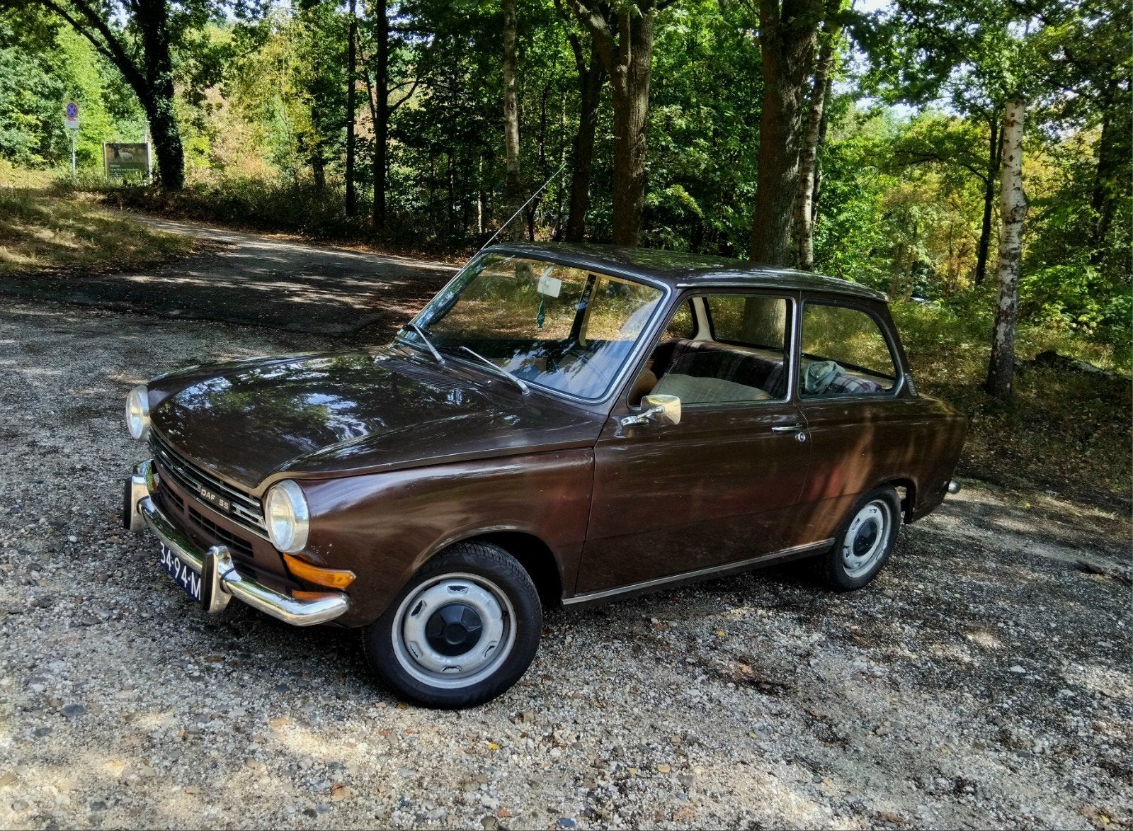 DAF 55 | 1.1 De Luxe | 1970 | Bruin | Technisch zeer goed, foto 11