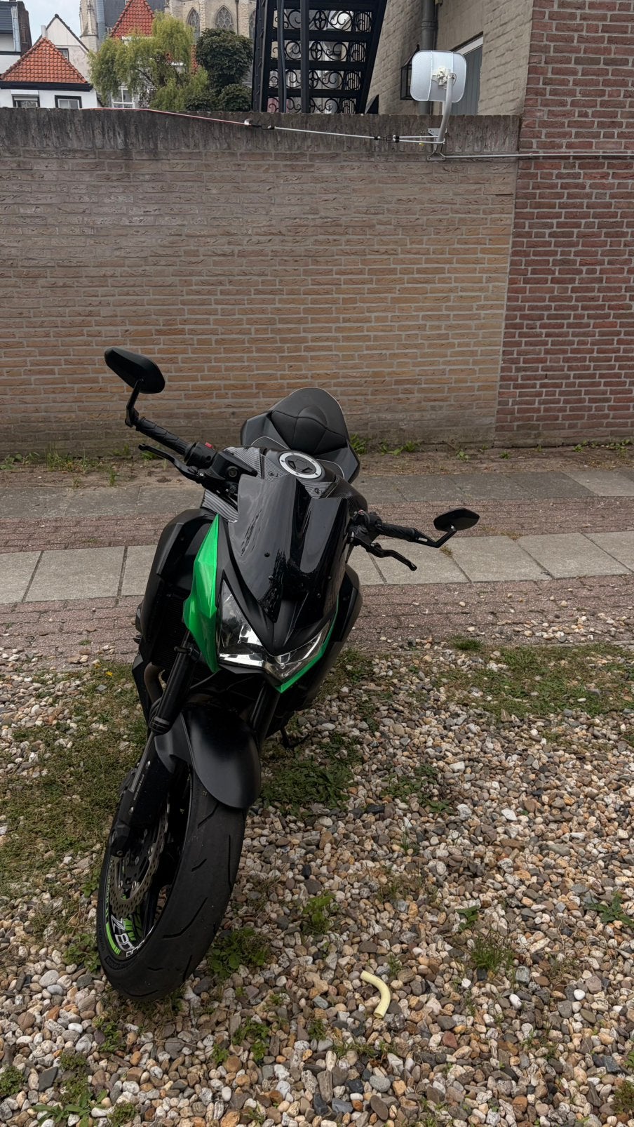 Kawasaki z800, Ophalen, Gebruikt