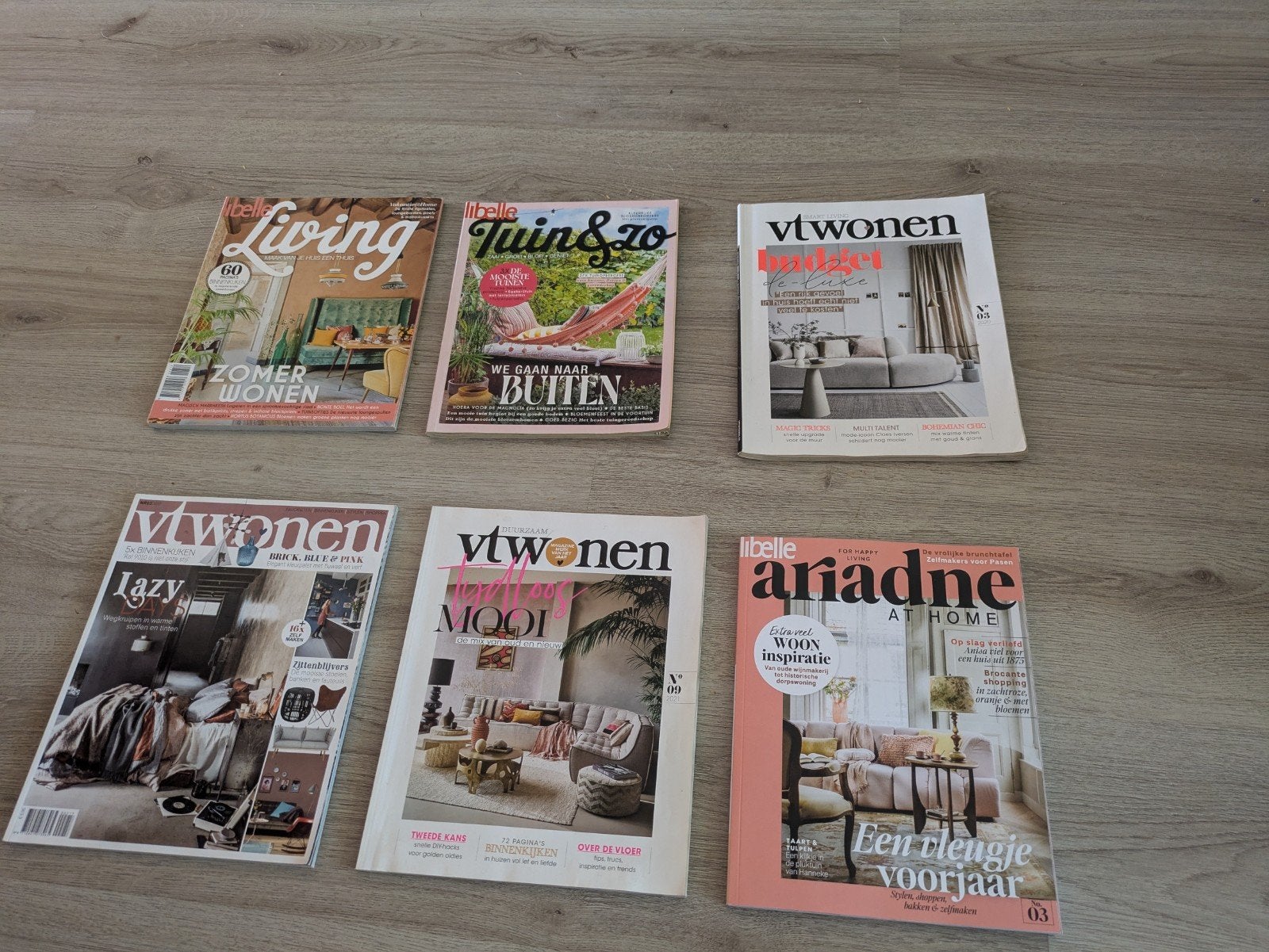 Verschillende vt wonen/libelle living/Ariadne at home bladen, Ophalen of Verzenden, Gelezen, Overige typen