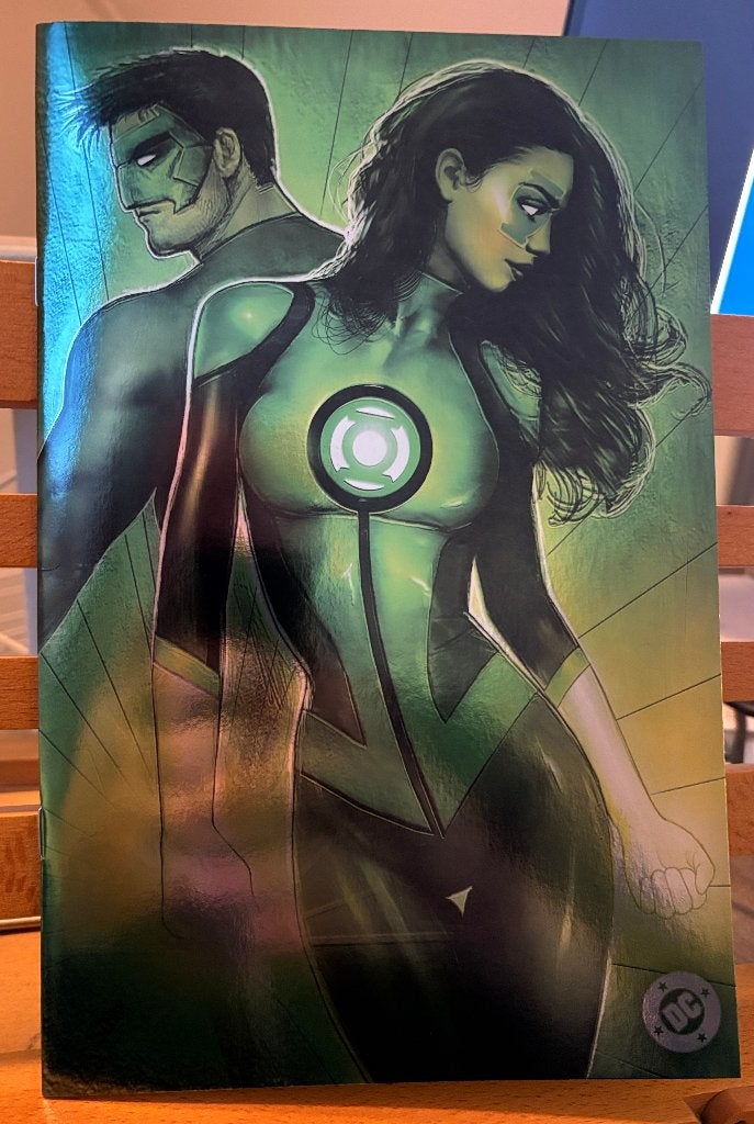 Green Lantern Corps #1 Nathan Szerdy Foil Cover (DC Comics), Eén comic, Amerika, Nieuw, Ophalen of Verzenden