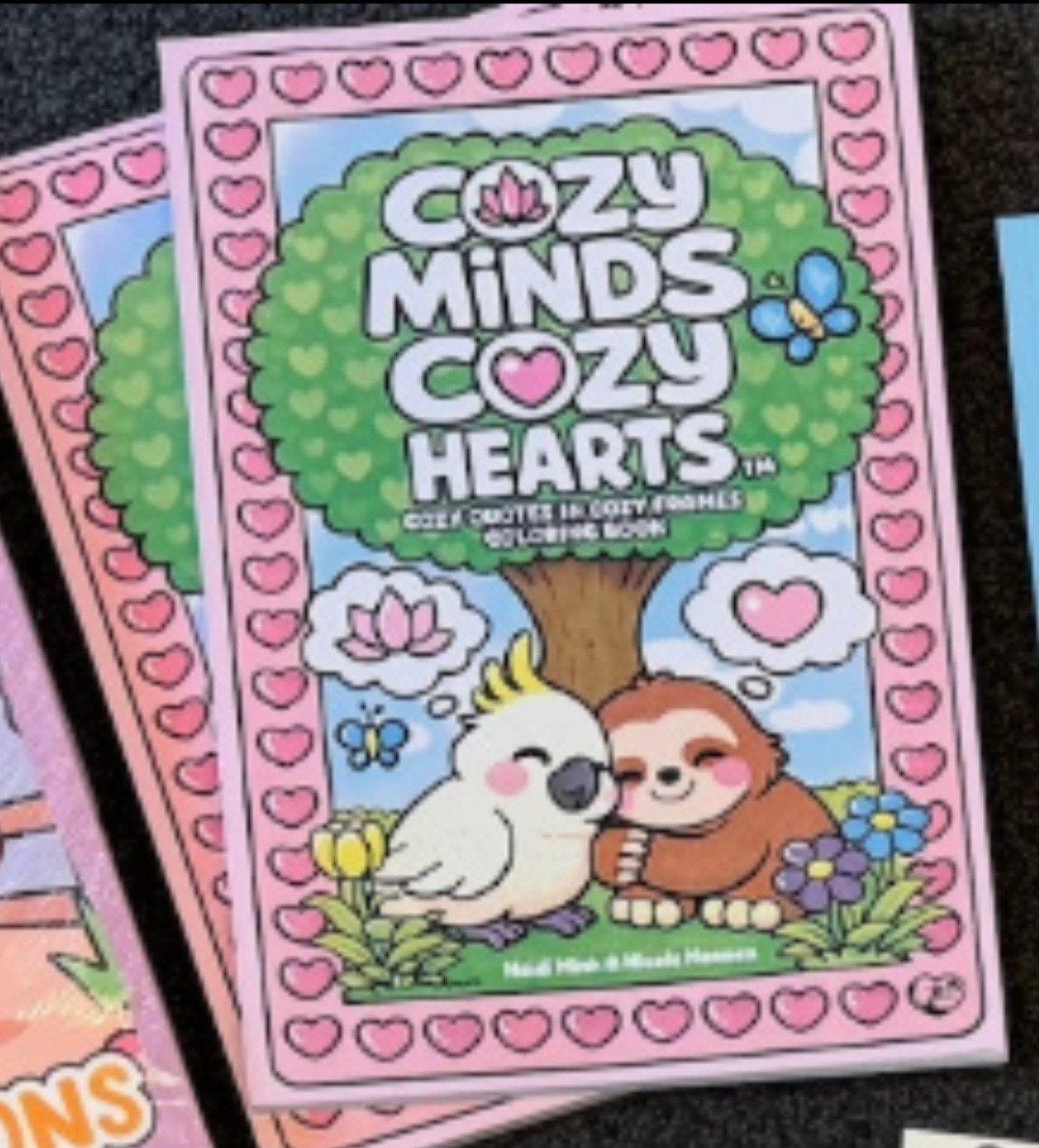 Cozy Minds Cozy Hearts kleurboek, Overige thema's, Nieuw, Meerkleurig, Ophalen of Verzenden