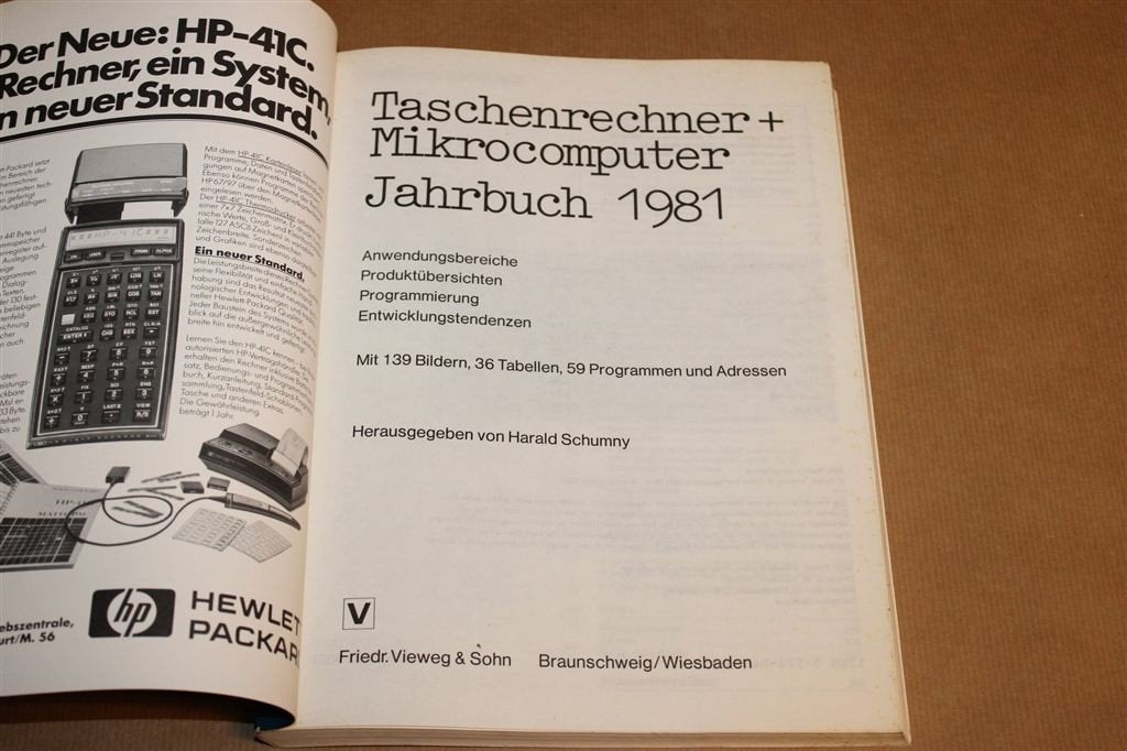 Taschenrechner + Mikrocomputer — Retro Computertechniek 1981, Ophalen of Verzenden, Gelezen, Internet of Webdesign