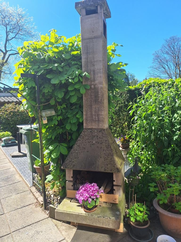 Tuinhaard/bbq, Ophalen, Gebruikt