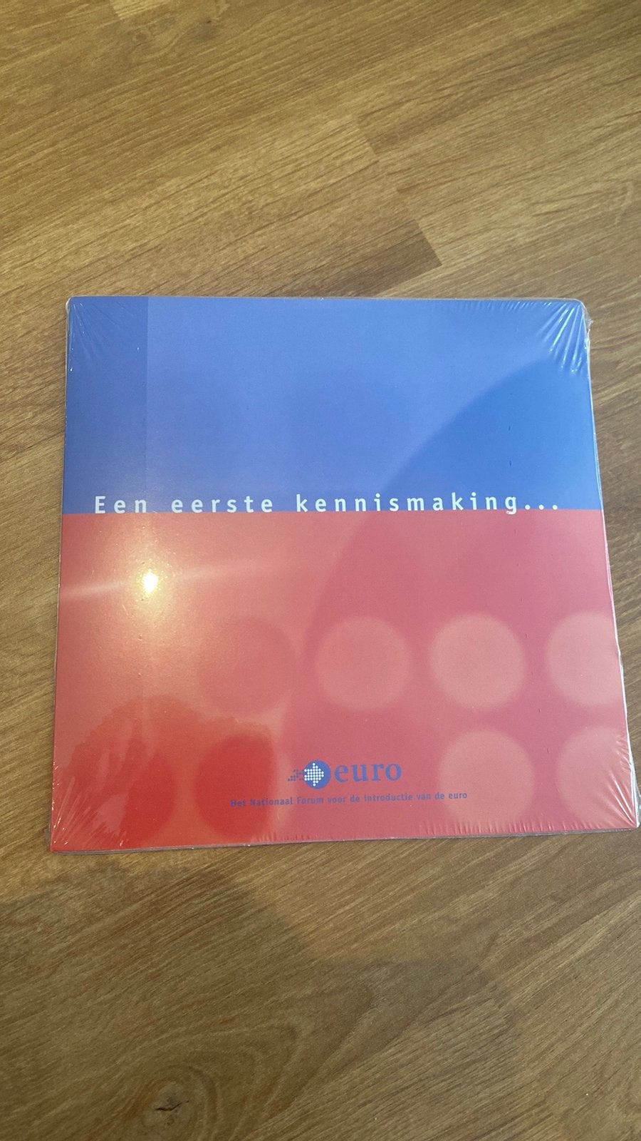 Introductie euro ingeseald, Postzegels en Munten, Ophalen of Verzenden, Koningin Beatrix, Euro's