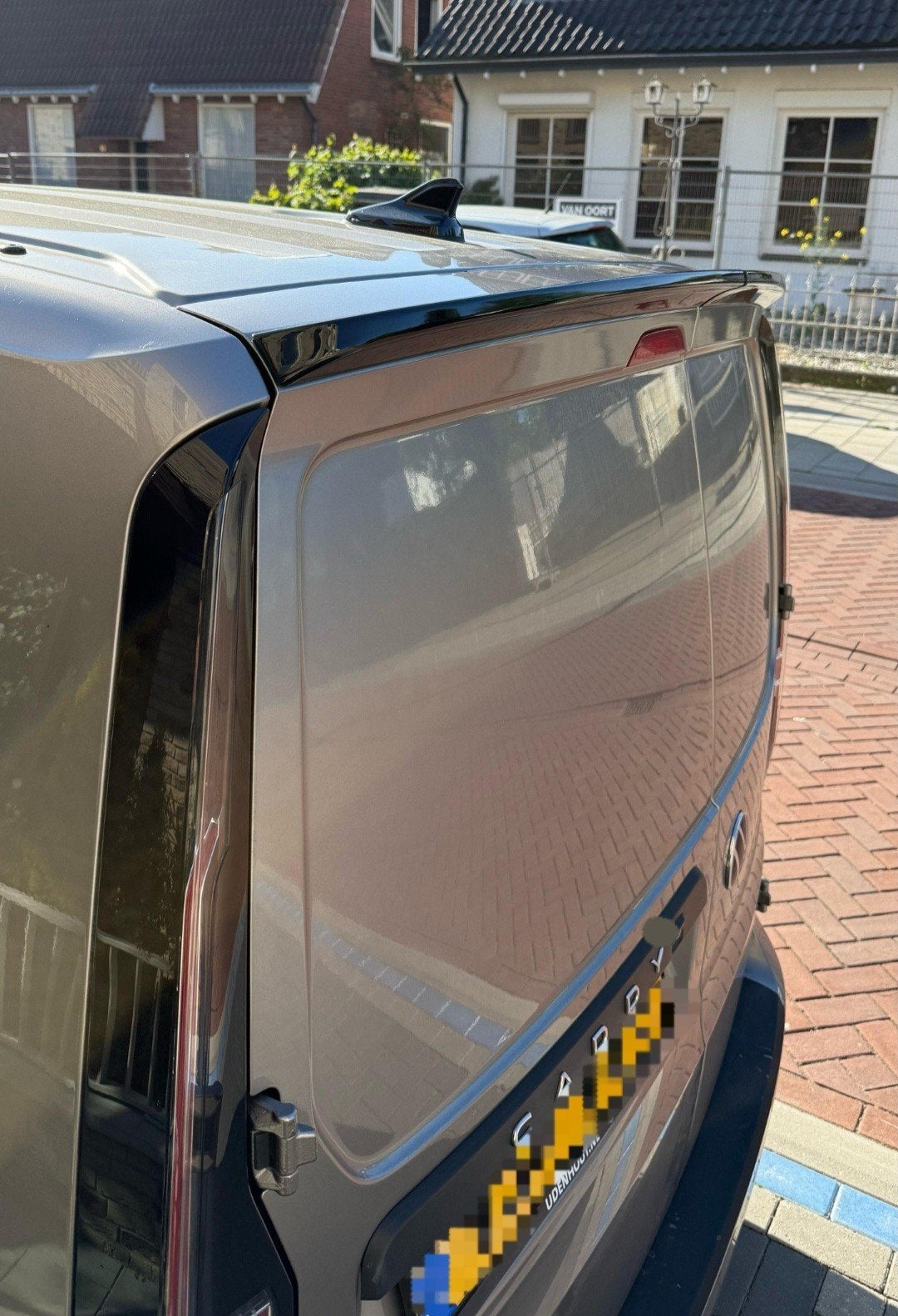Volkswagen Caddy MK5 Ducktail Dak Spoiler Hoogglans Zwart Ni, Ophalen of Verzenden, Nieuw, Volkswagen