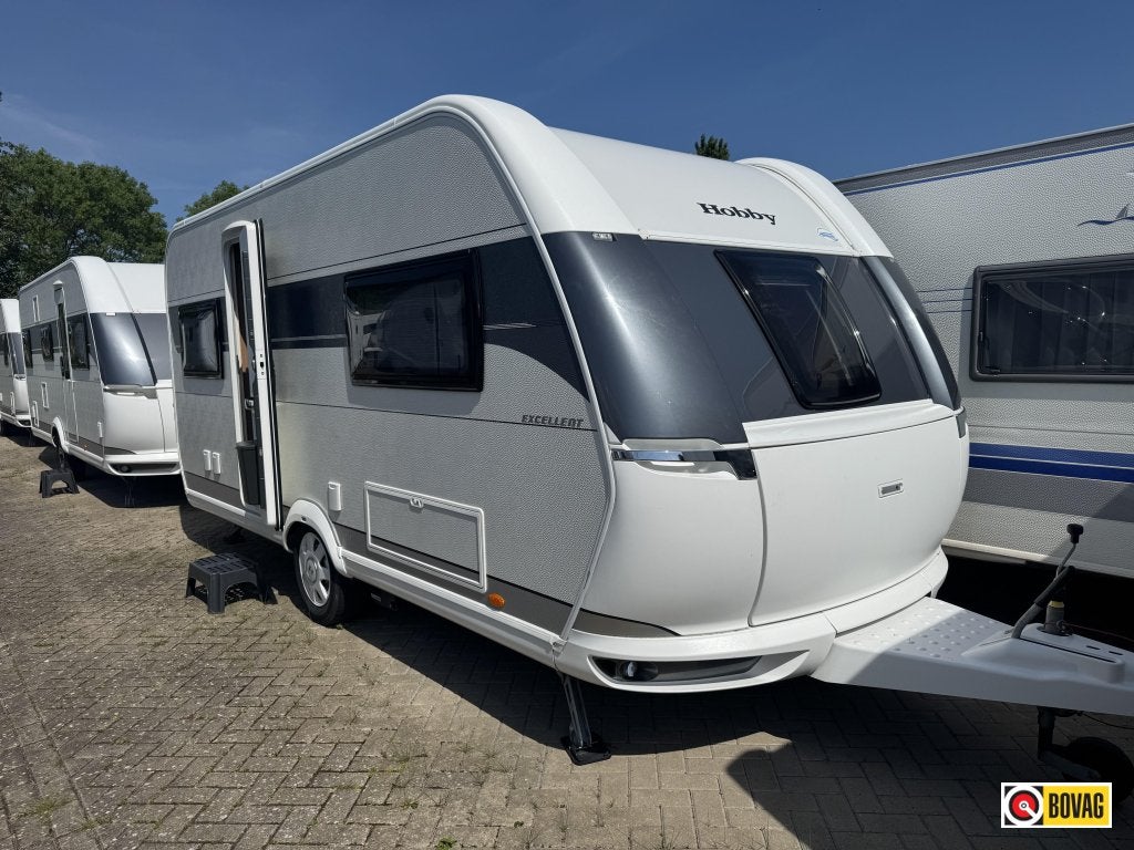 Hobby Excellent 495 UFE, Caravans en Kamperen, Caravans, Rondzit, Hobby, Bedrijf, Overige typen