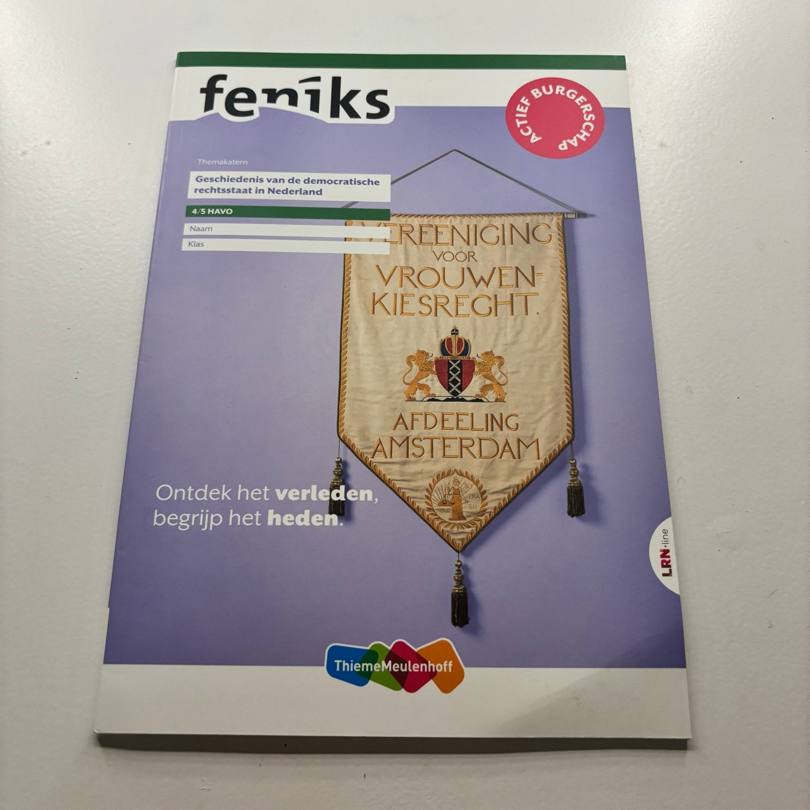 Feniks themakatern Geschiedenis 4/5 HAVO / VWO, Boeken, Schoolboeken, Ophalen of Verzenden, Zo goed als nieuw, HAVO, Geschiedenis