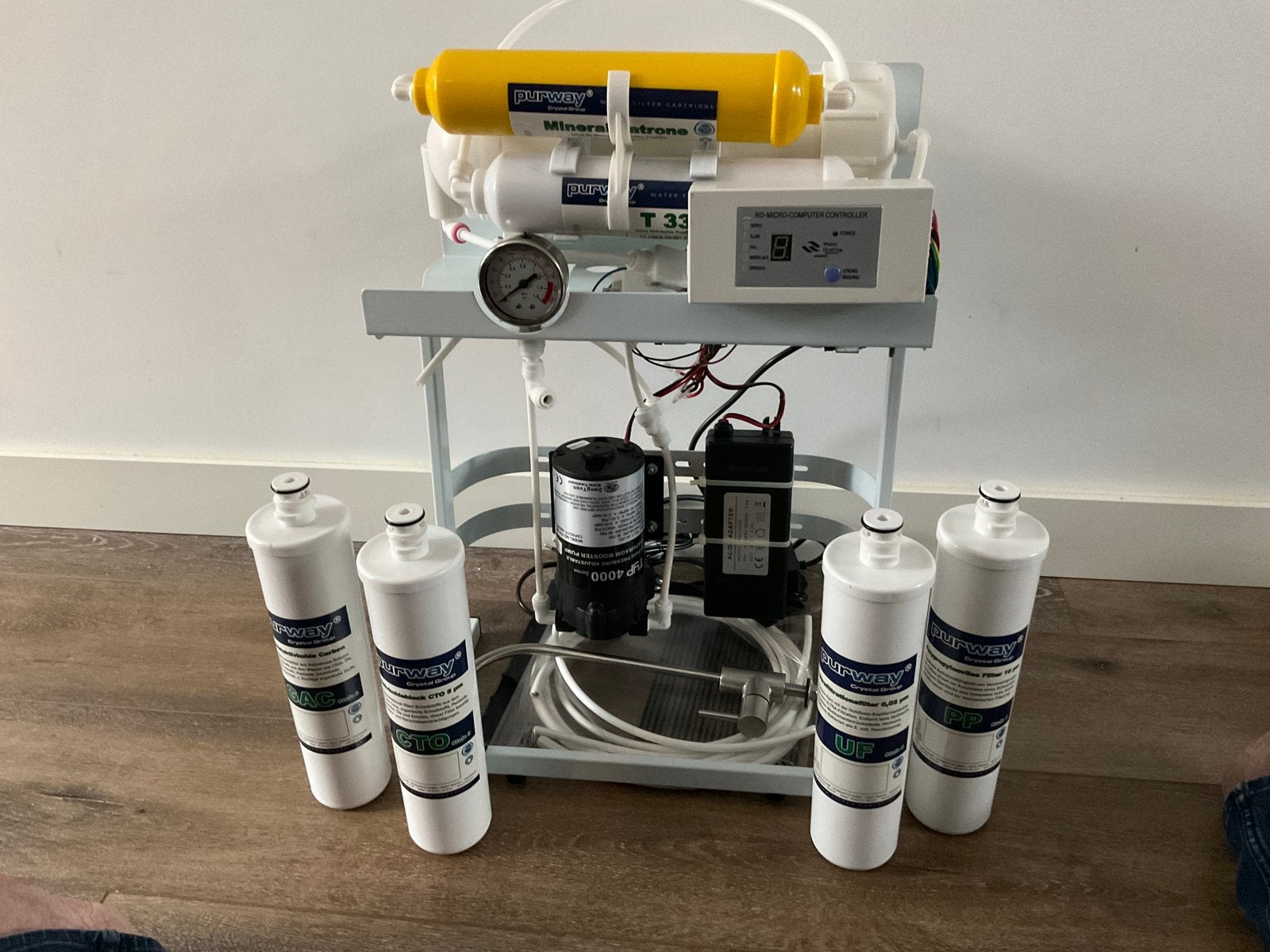 Purway Crystal Group Omgekeerde Osmose Waterfilter Systeem., Ophalen of Verzenden, Zo goed als nieuw