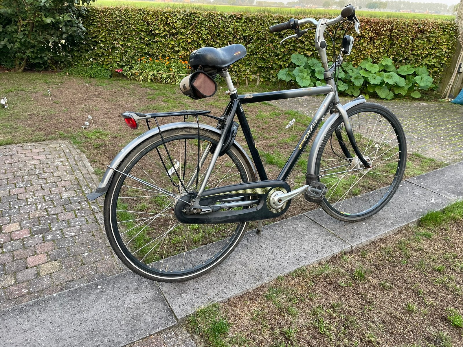 Gazelle Herenfiets 28 inch 3 versnellingen, Ophalen, Gebruikt, Versnellingen, 57 tot 61 cm