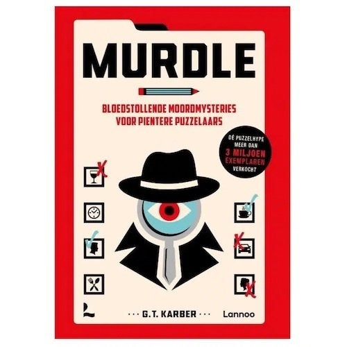 murdle puzzelboek, Ophalen of Verzenden, Minder dan 500 stukjes, Nieuw, Puzzelboek