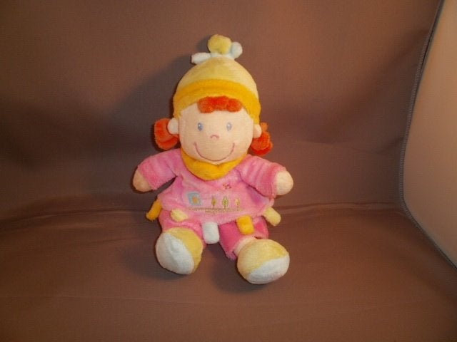 nicotoy Simba popje Aline meisje 21 cm roze slakhuisje op, Overige karakters, Overige typen, Ophalen of Verzenden, Zo goed als nieuw