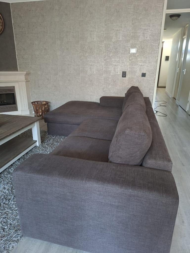 Ruime hoekbank met loungedeel van Room108, Huis en Inrichting, Banken | Bankstellen, Ophalen, Gebruikt, 300 cm of meer, Stof
