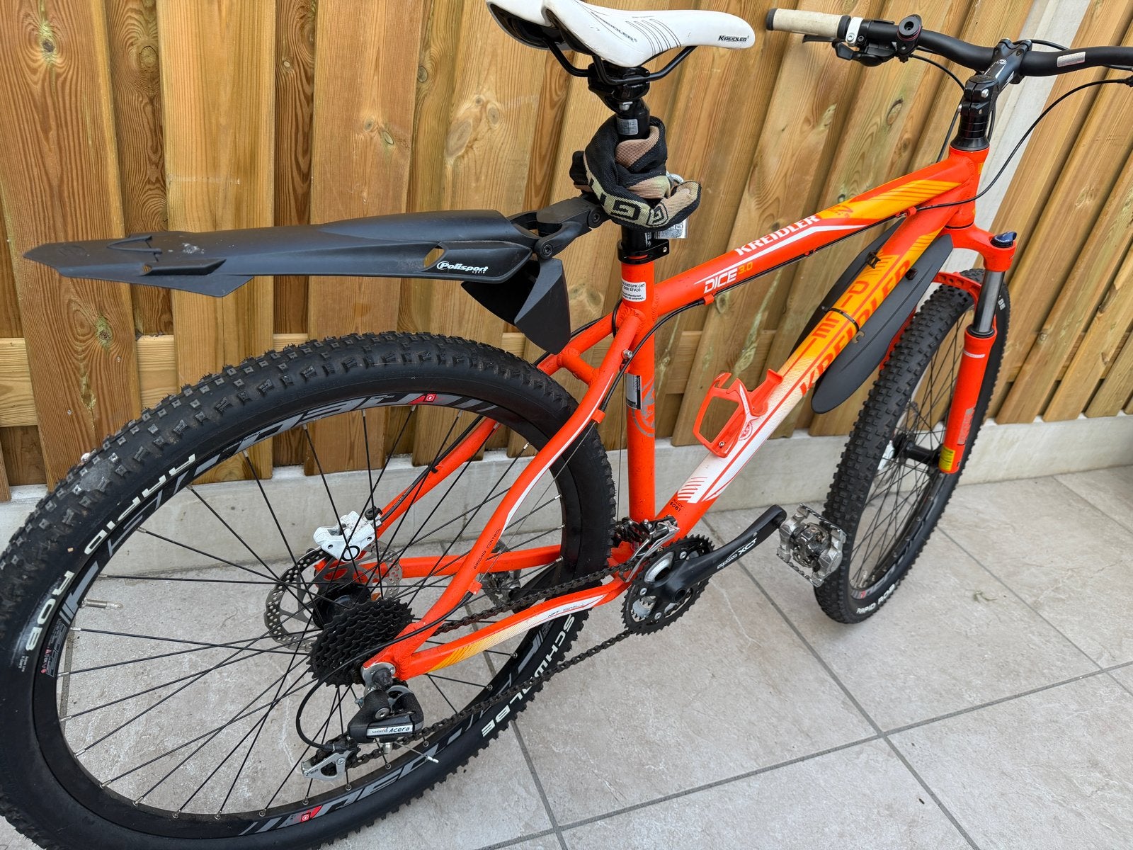 Kreidler Mountainbikes Dames en Heren - Oranje, Hardtail, 49 tot 53 cm, Zo goed als nieuw, Dames