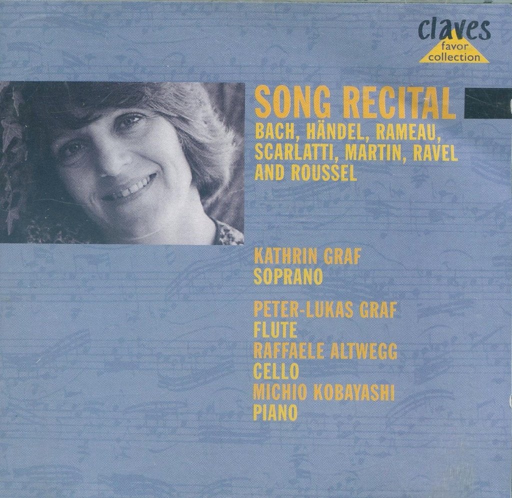 Song Recital - Kathrin Graf, Peter-Lukas Graf CD, Kamermuziek, Verzenden, Zo goed als nieuw, Inclusief boekje