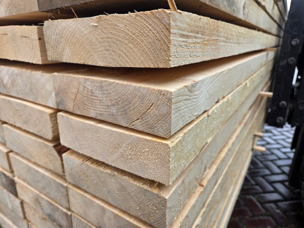 Aanbieding balkhout 5.0x17.5 cm, Ophalen, 25 tot 50 mm, Nieuw, Balk