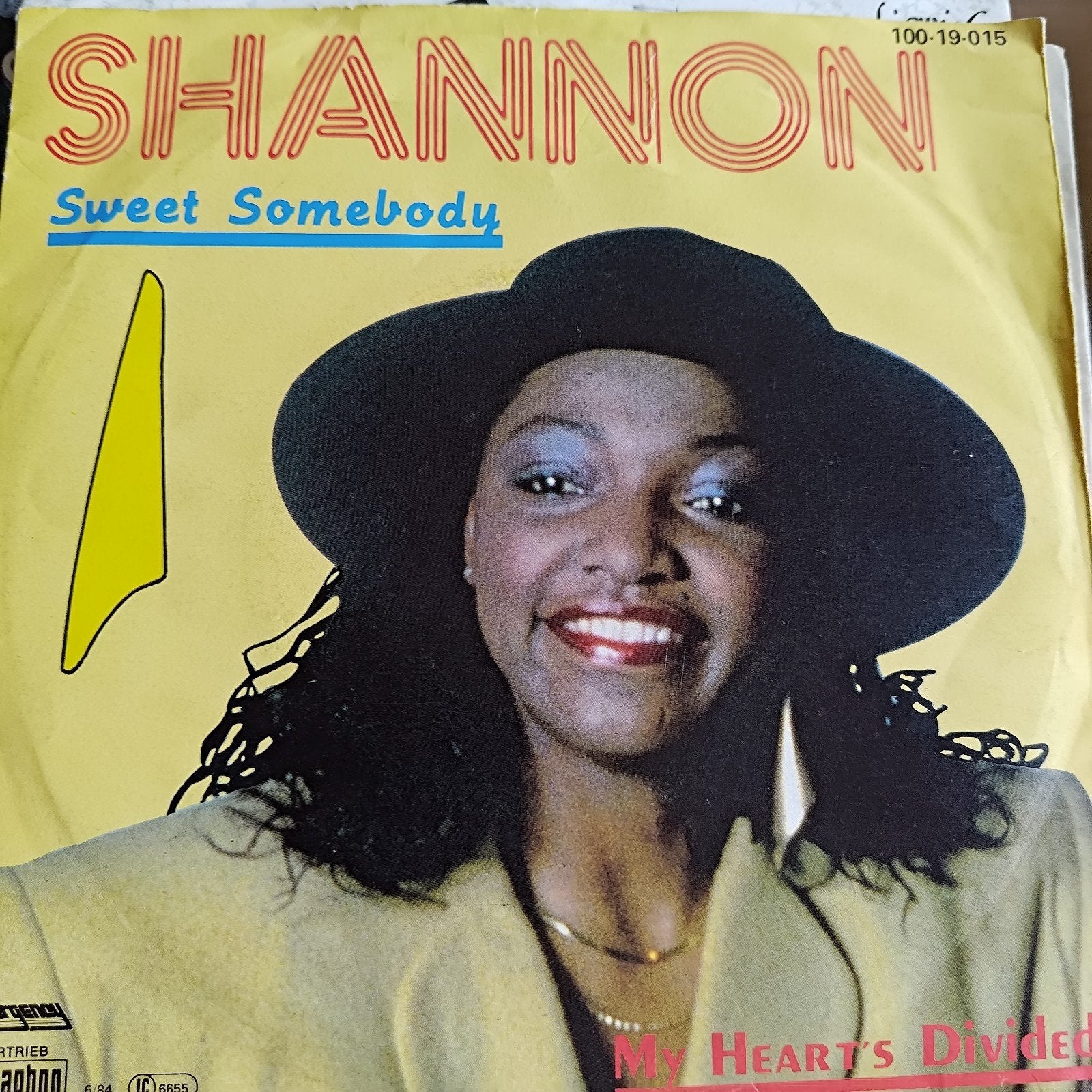Shannon - Sweet Somebody / My Heart's Divided (Single), Ophalen of Verzenden, 1980 - 1989, Gebruikt, 7 inch