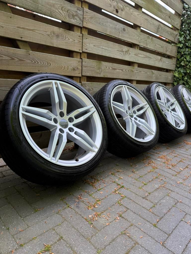 Audi A5 S5 19 inch velgen met banden, 19 inch, Banden en Velgen, Winterbanden, Ophalen of Verzenden