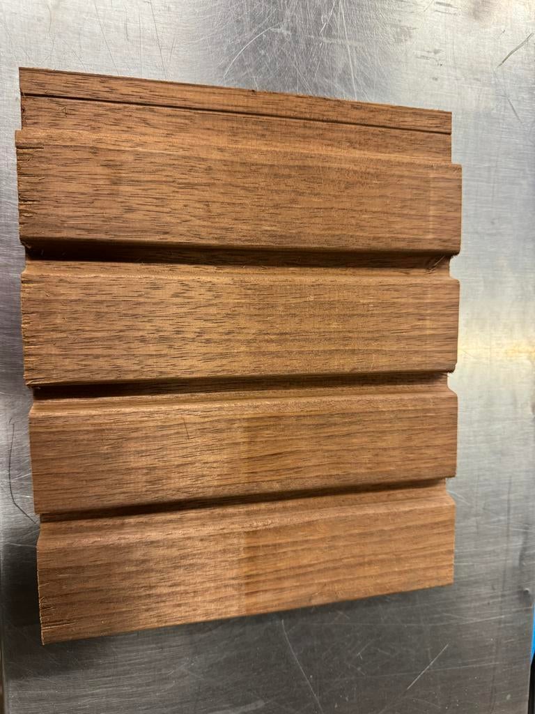 Thermo Frake dubbele Rhombus 20x120 mm - Goedkoopste van NL, Ophalen, Minder dan 25 mm, Nieuw, Plank