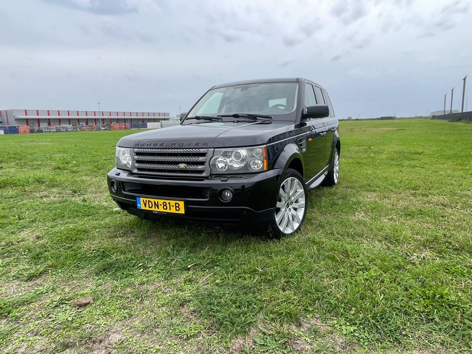 Land Rover Range Rover Sport 2.7D HSE grijs kenteken, Auto's, Automaat, Land Rover, Zwart, 190 pk