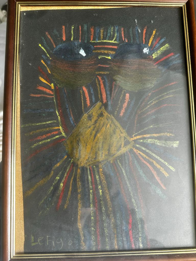 Uniek kunstwerk van Le Figo - Abstracte expressie, Ophalen of Verzenden